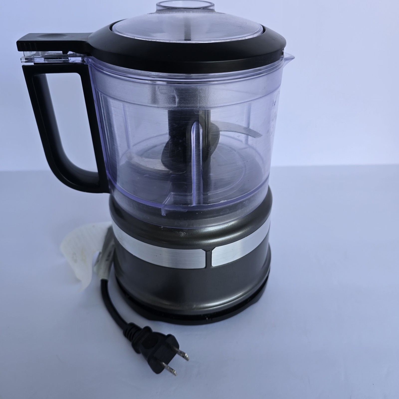 KitchenAid KFC3516 3.5 Cup Mini Food Processor Gray/Black Pulse 2-Speed