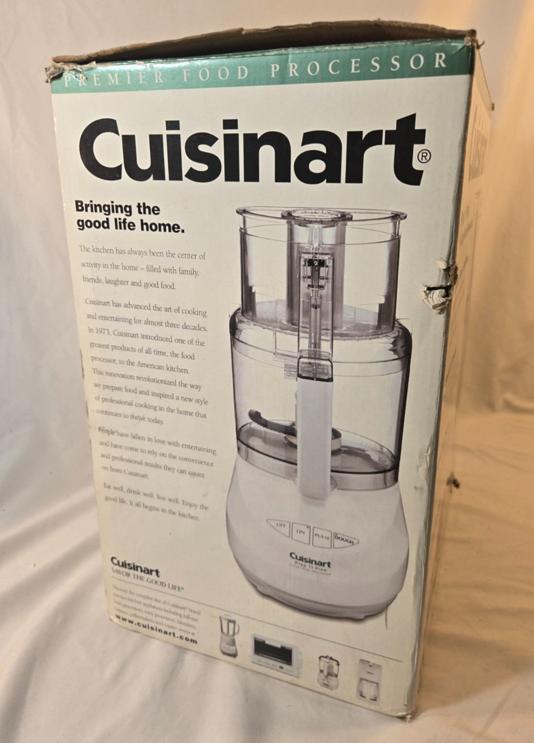 Cuisinart Prep 11 Plus DLC-2011 11-Cup Food Processor Complete w/Blades & Manual