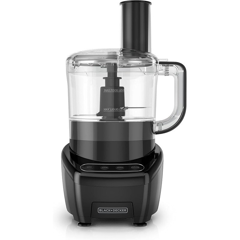 8 Cup Food Processor Easy Assembly S Blade Touchpad Controls Slice Shred New