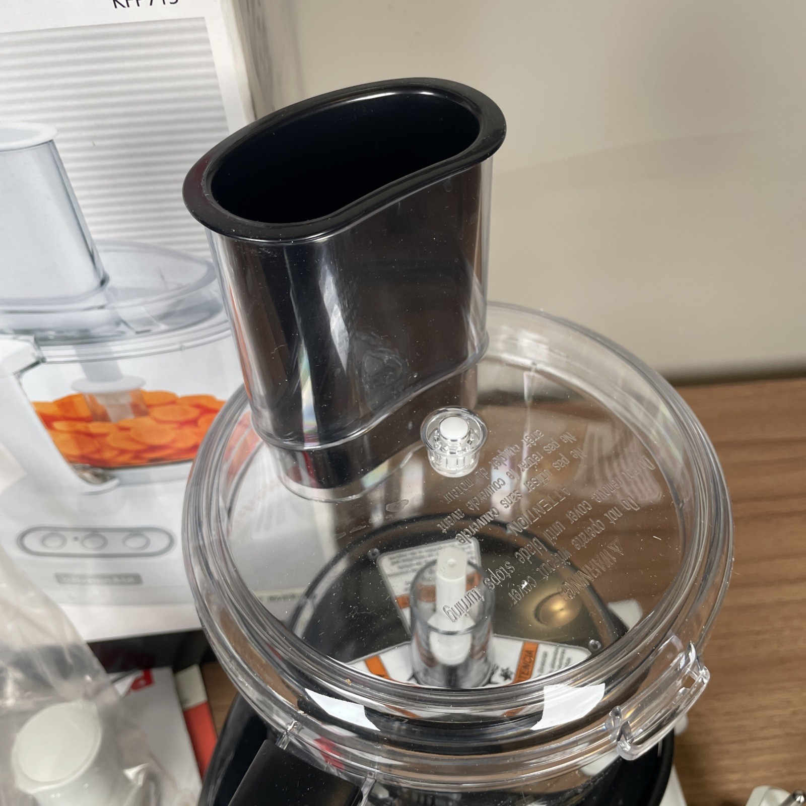KitchenAid KFP715 7-Cup Black Food Processor New OPEN BOX