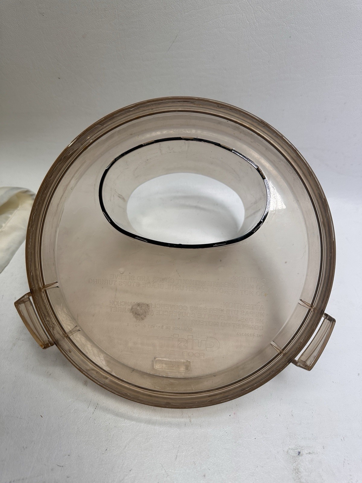 Cuisinart DLC-X Plus 20 Cup Food Processor Work Bowl LID COVER Only DLC-317B