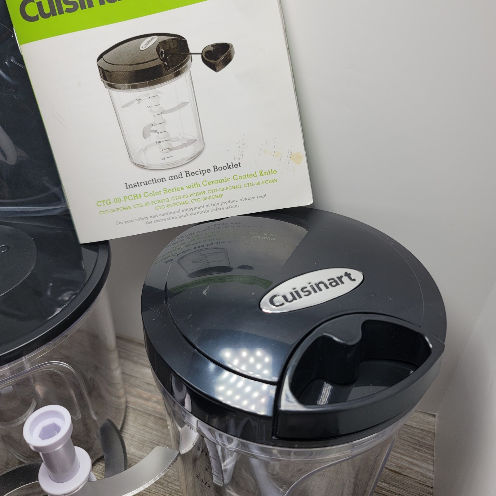 Cuisinart PrepExpress Manual Food Processor 4-Cup Capacity With Box