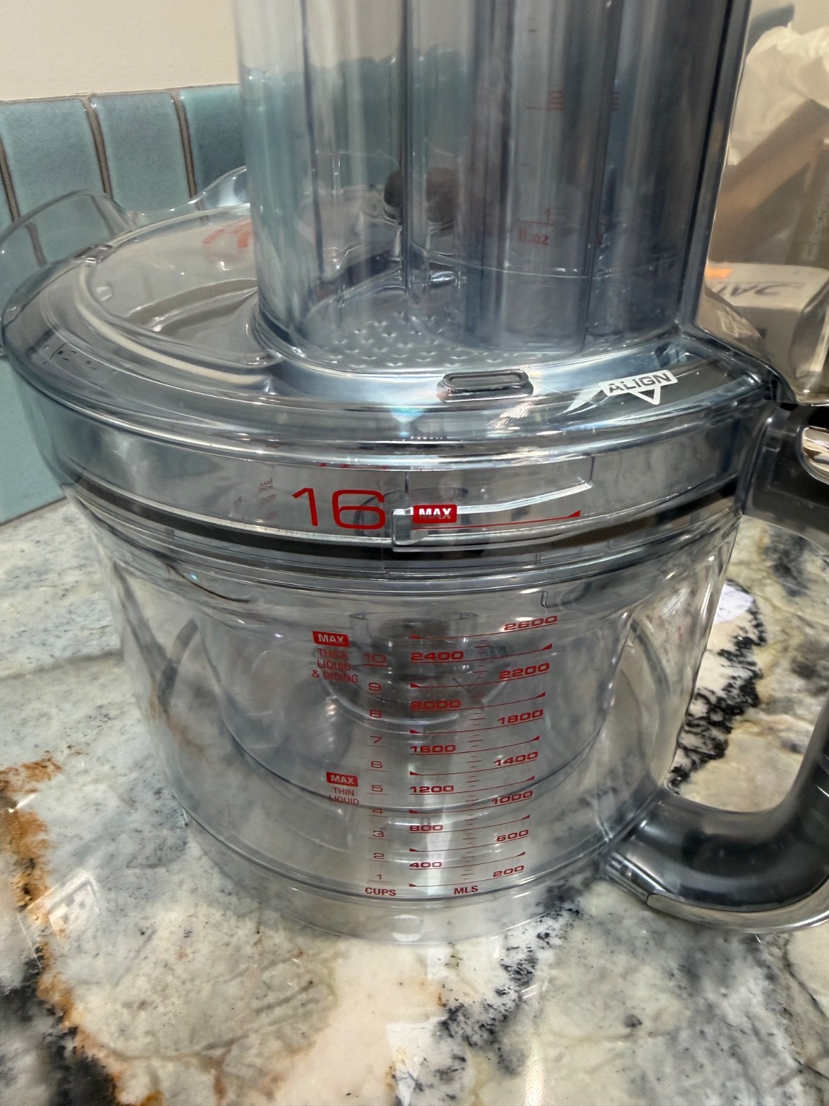 Breville Sous Chef 16-cup Food Processor Bowl Components