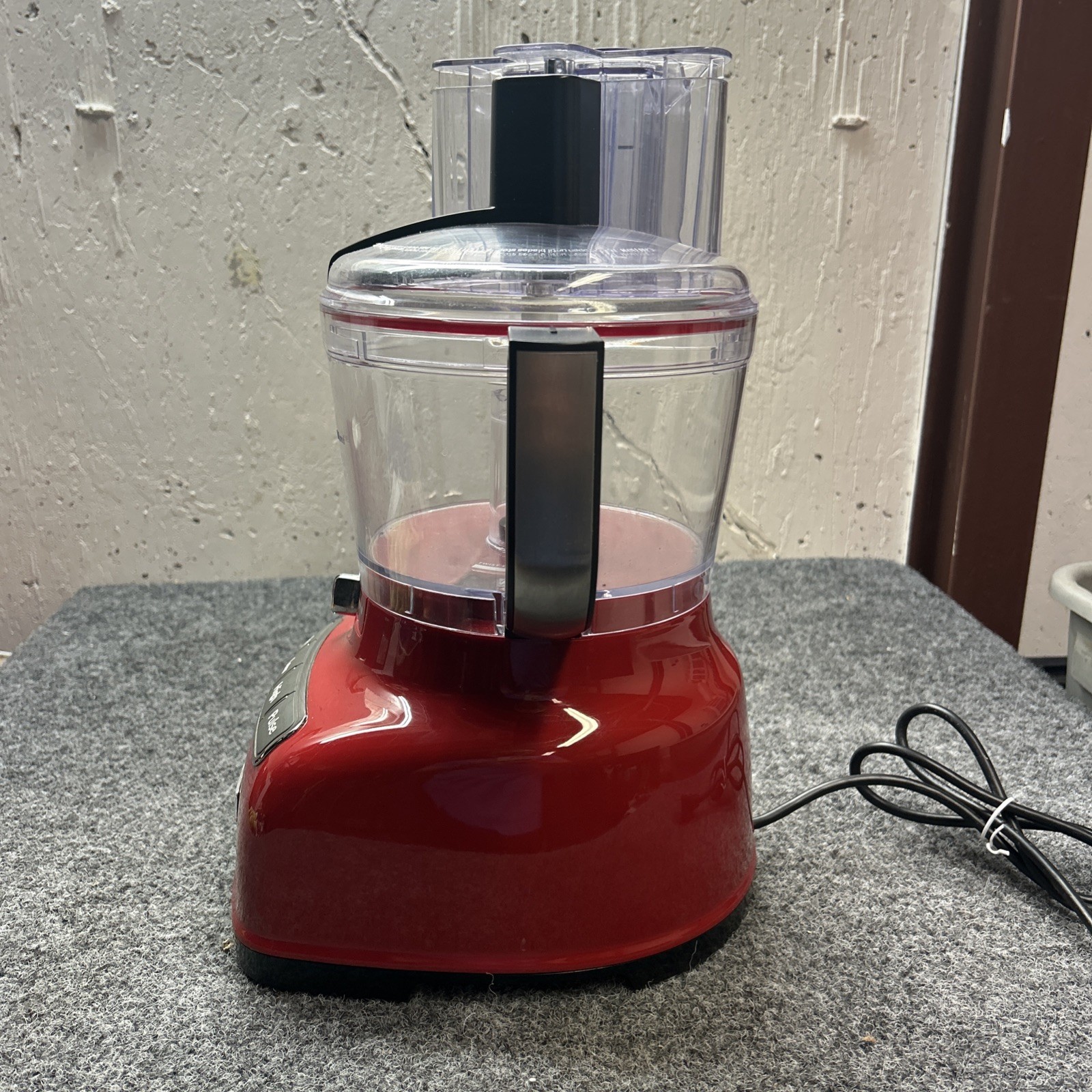 KitchenAid KFP0935QER 9 Cup Food Processor/Slicer Empire Red With Accessories