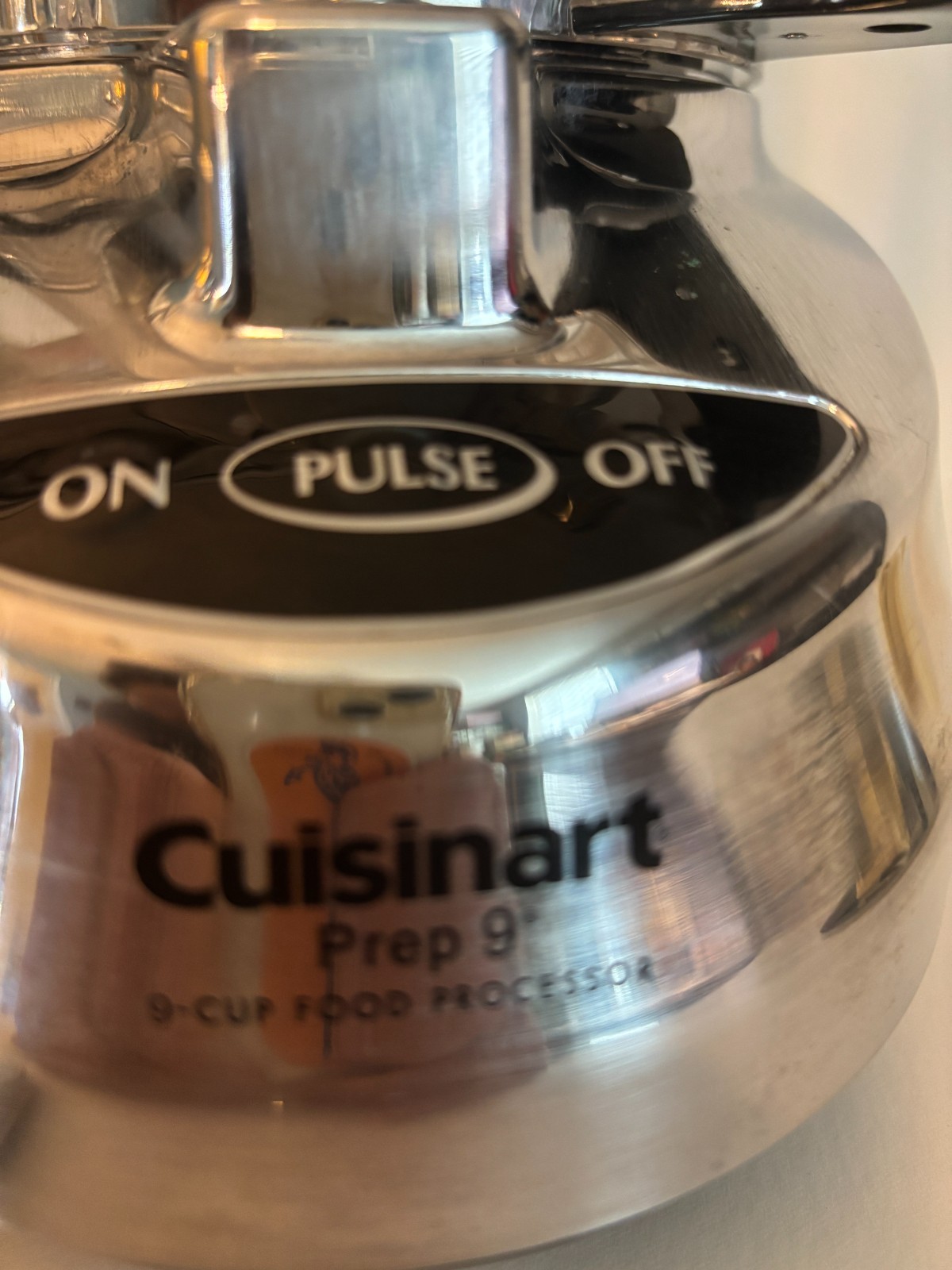 Cuisinart Prep 9 Cup Food Processor Brushed Stainless Finish DLC-2009CHB EUC