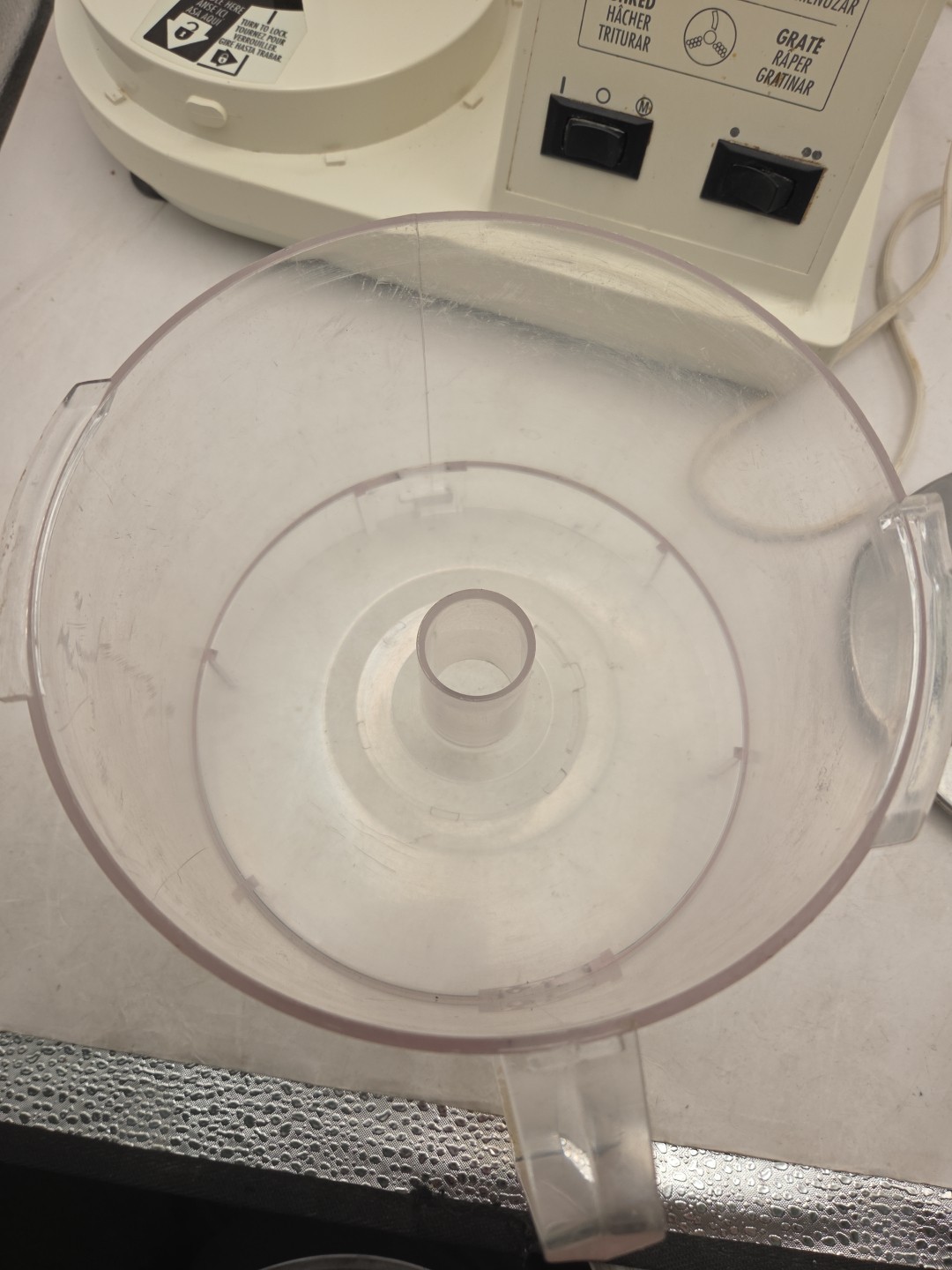 Hamilton Beach Food Processor Model 702R USA w/ Bowl Lid Blades Discs – SEE NOTE