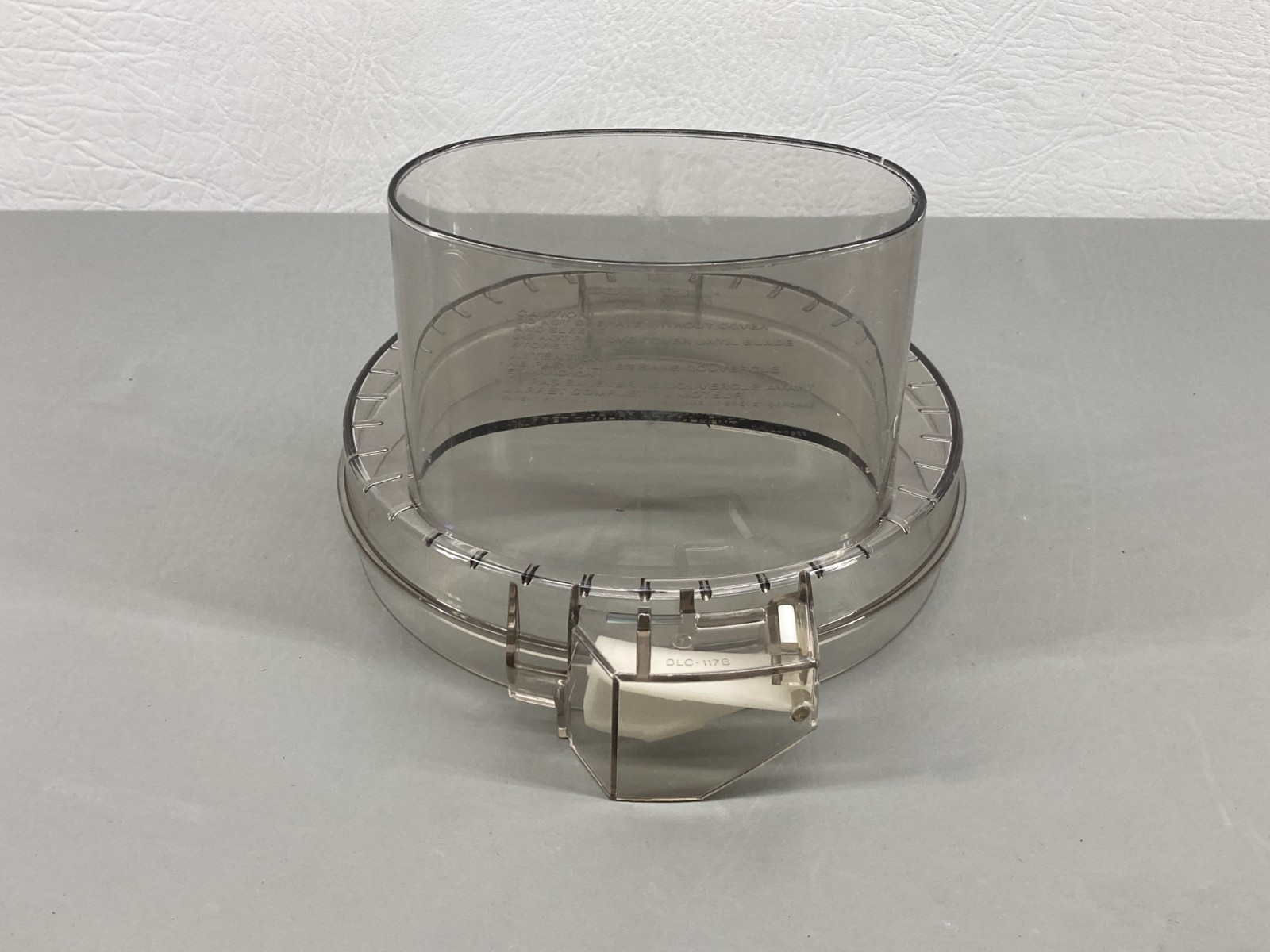 Cuisinart DLC-10C Food Processor Lid DLC-117B Amber Replacement Lid ONLY