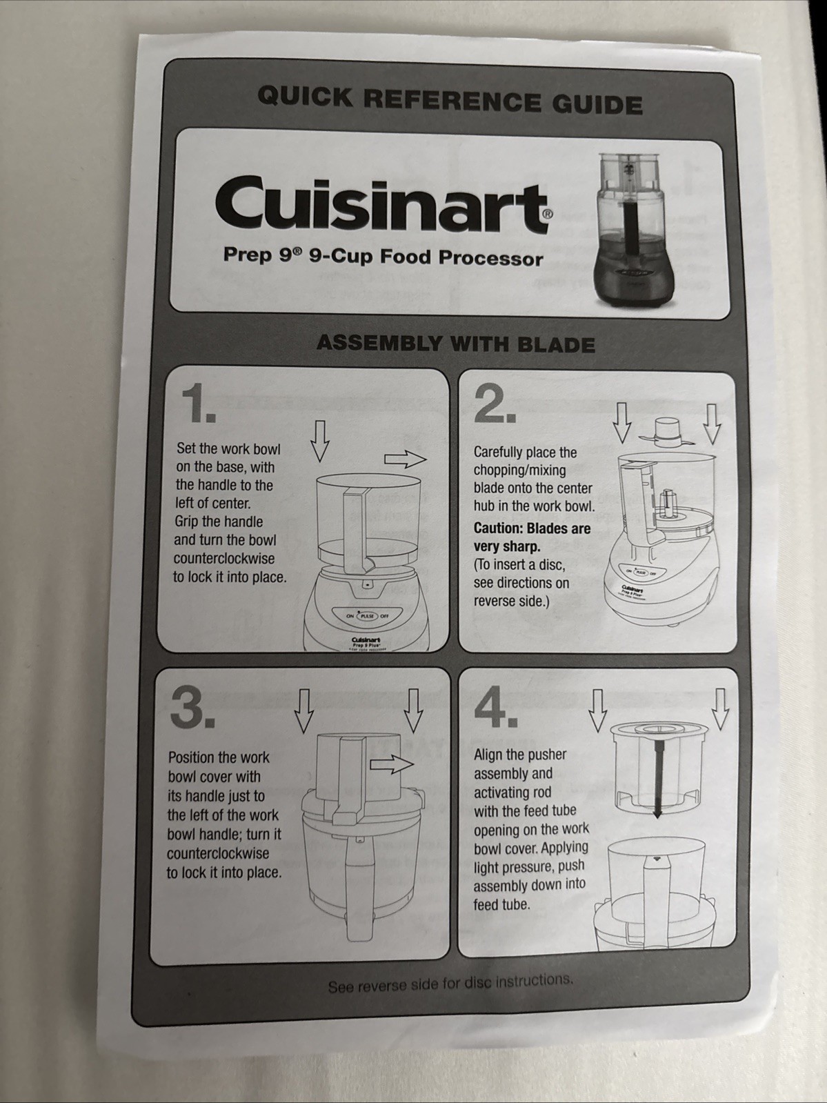 Cuisinart Prep 9-Cup Food Processor with Brushed Stainless Finish,