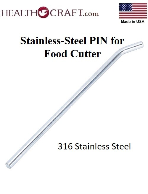 Food Processor Part Finger Guard PIN for Saladmaster, King Kutter, Health Craft