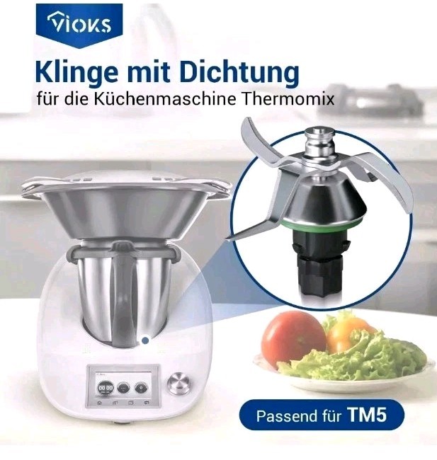 Thermomix TM5/TM6 Stainless Steel Knife Blade Set Tested by Follettmania
