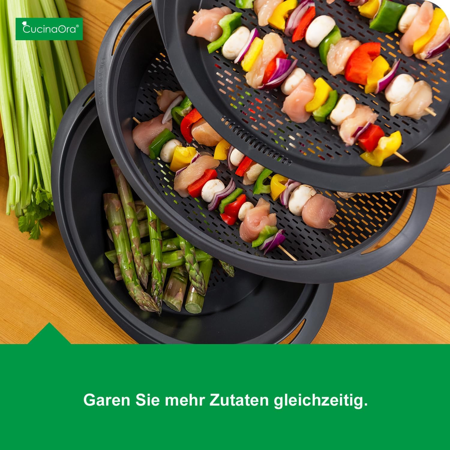 Steamlevel Für Thermomix TM6/TM5/TM31 – Varoma Einsatz Zur Erweiterung Der Dampf