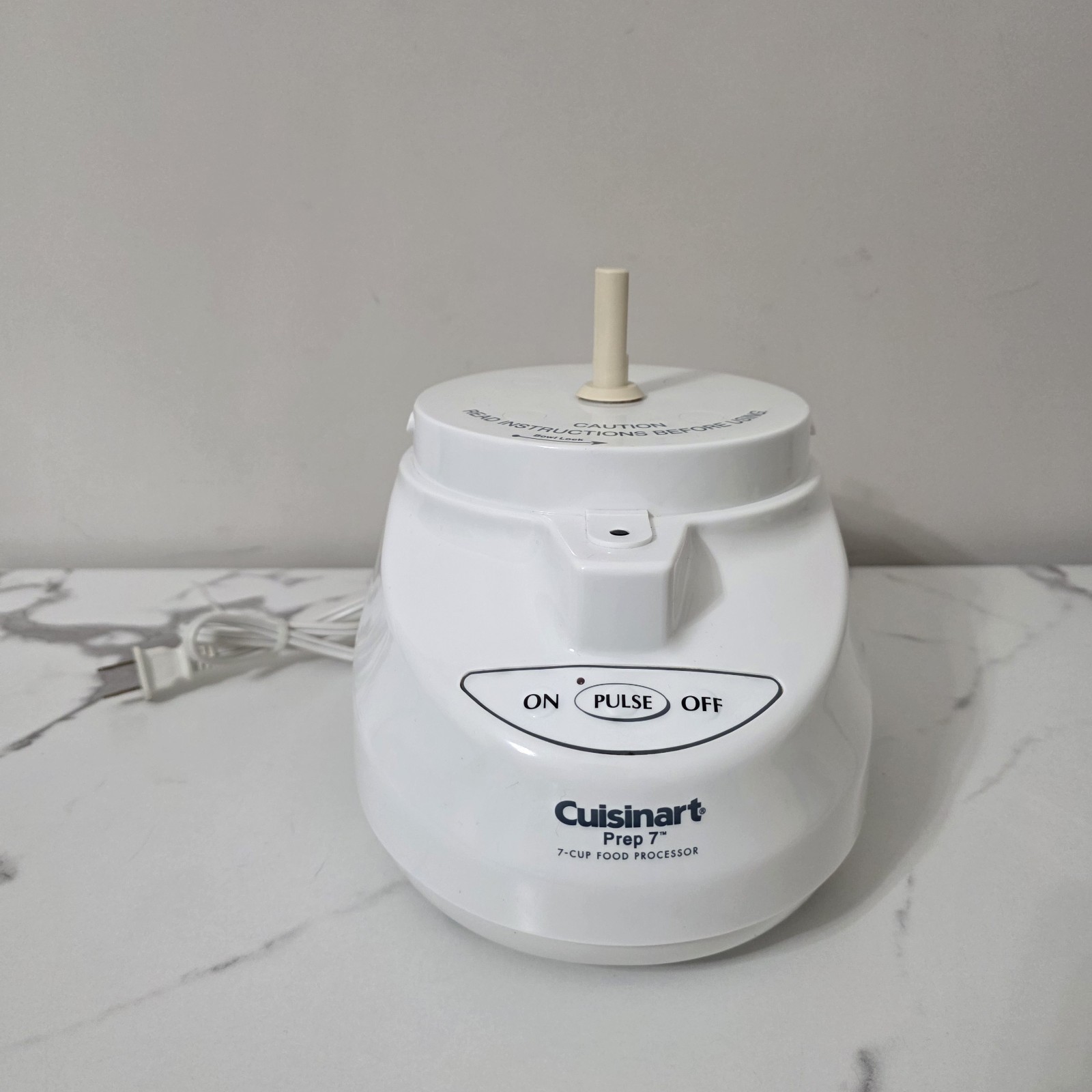 Cuisinart Prep 7 DLC-2007N 600W 7-Cup Food Processor, No Blade, Tested, Works