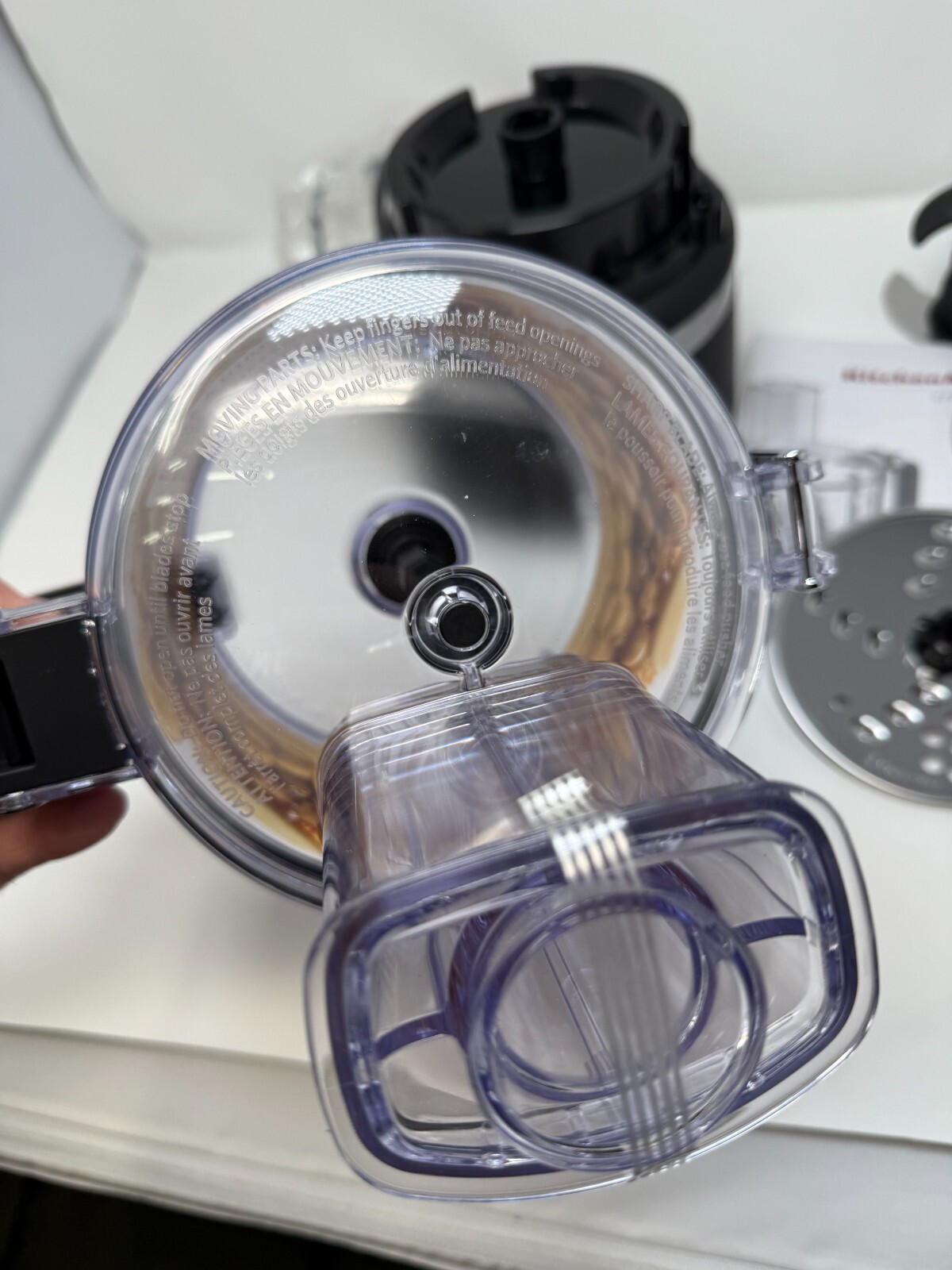 Kitchen Aid 7 Cup Food Processor Model E105402 Complete Never used