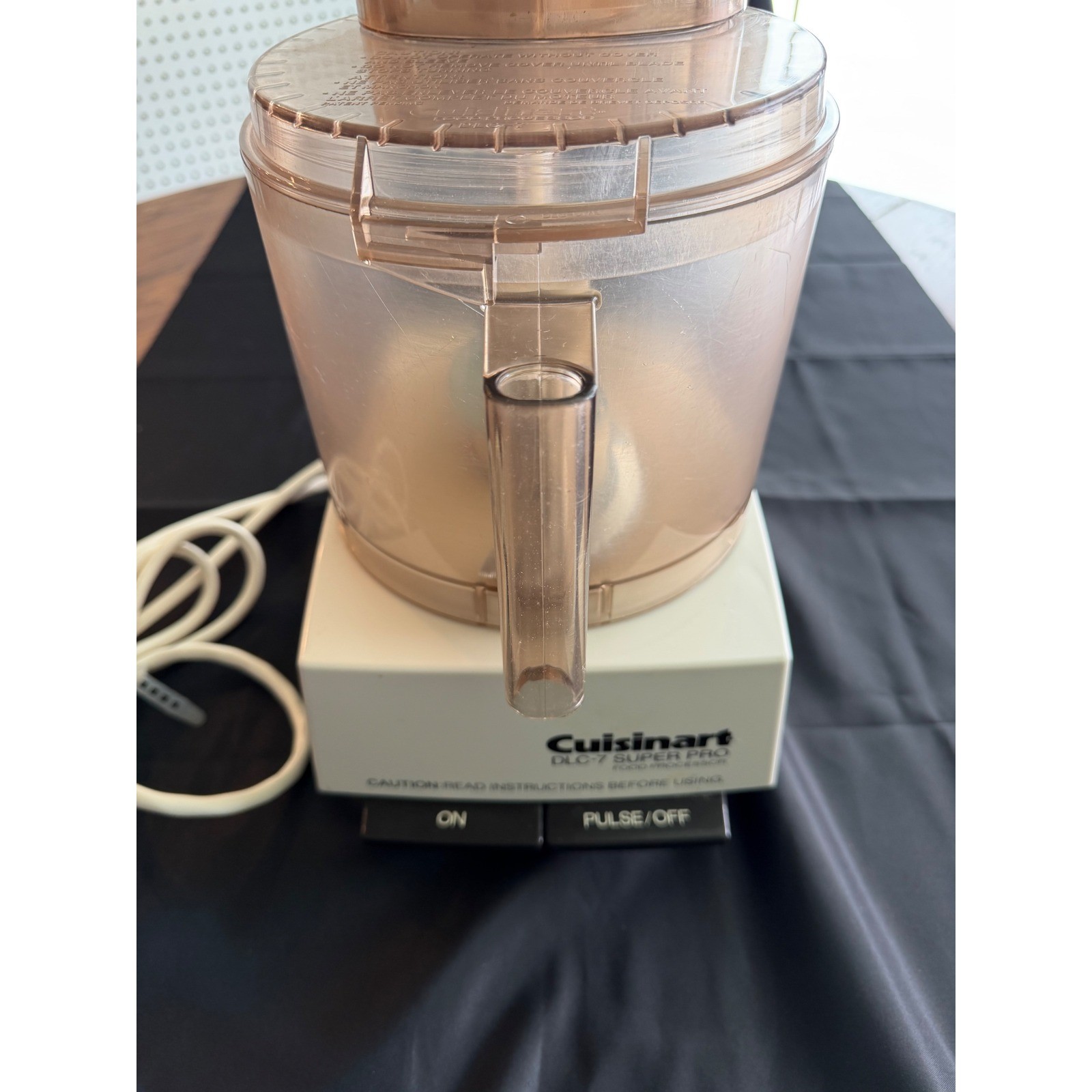 Cuisinart Vintage DLC7 Super Pro Food Processor TESTED WORKS