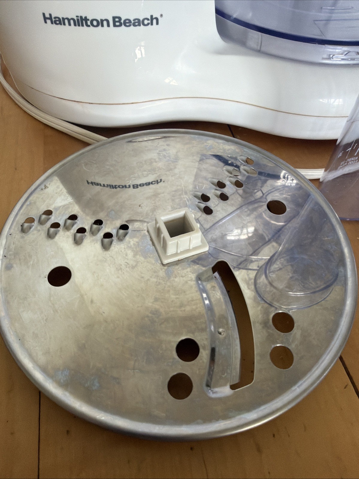 Hamilton Beach Food Processor Model 70550 White Tested Works