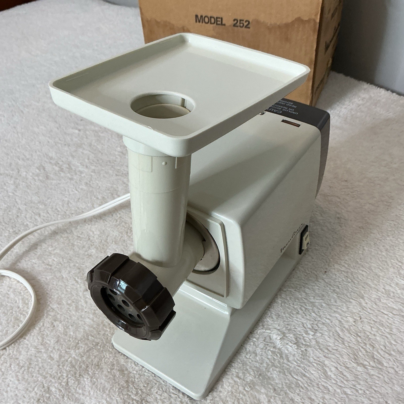 The Moulinex Tupperware Kitchen Works Model 252 Tested Working Made In France