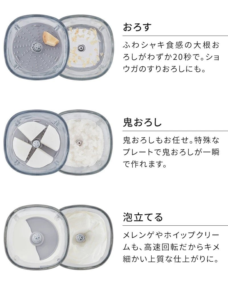 Recolte Cordless Capsule Cutter Bonne RCP-7 Cream White 8 roles in 1 machine