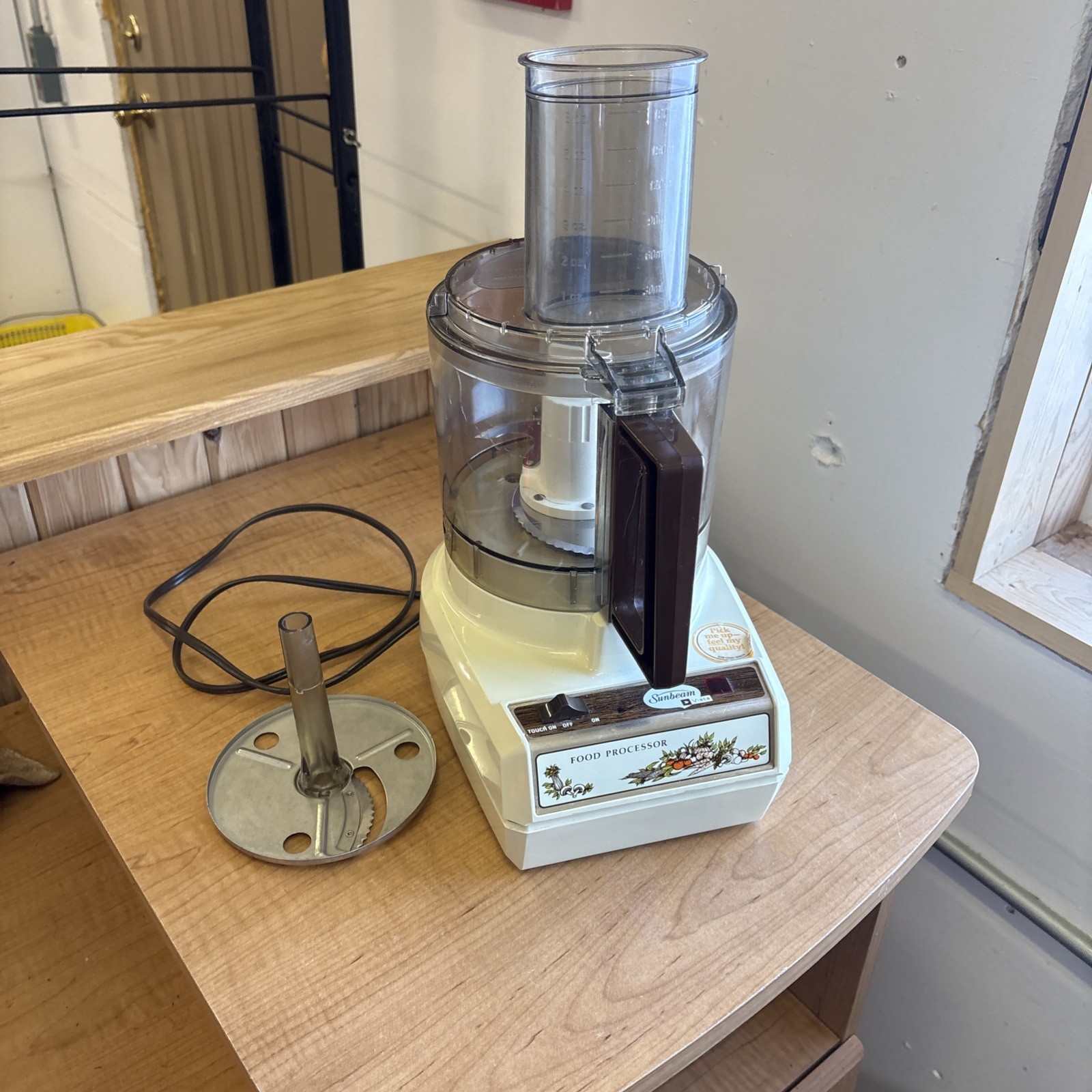 Vintage Sunbeam Vista Food Processor – 714-38 ✅TESTED WORKS GREAT 🔥🔥🔥