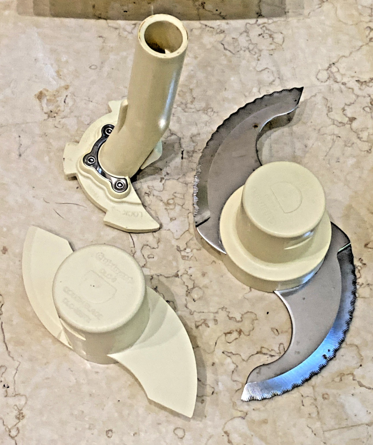 Cuisinart Pro Custom 11 Food Processor DLC-8S Beige TESTED & WORKING