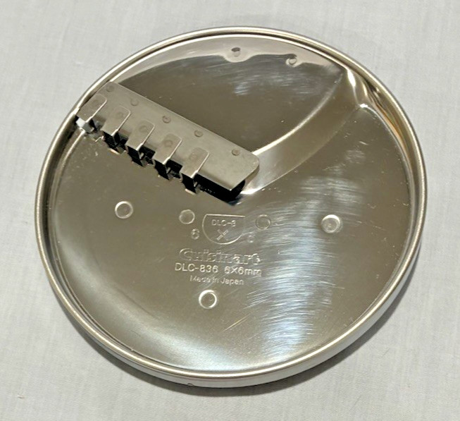 Cuisinart Food Processor * DLC-836 * 6X6mm French Fry / Julienne Cut Disc Blade