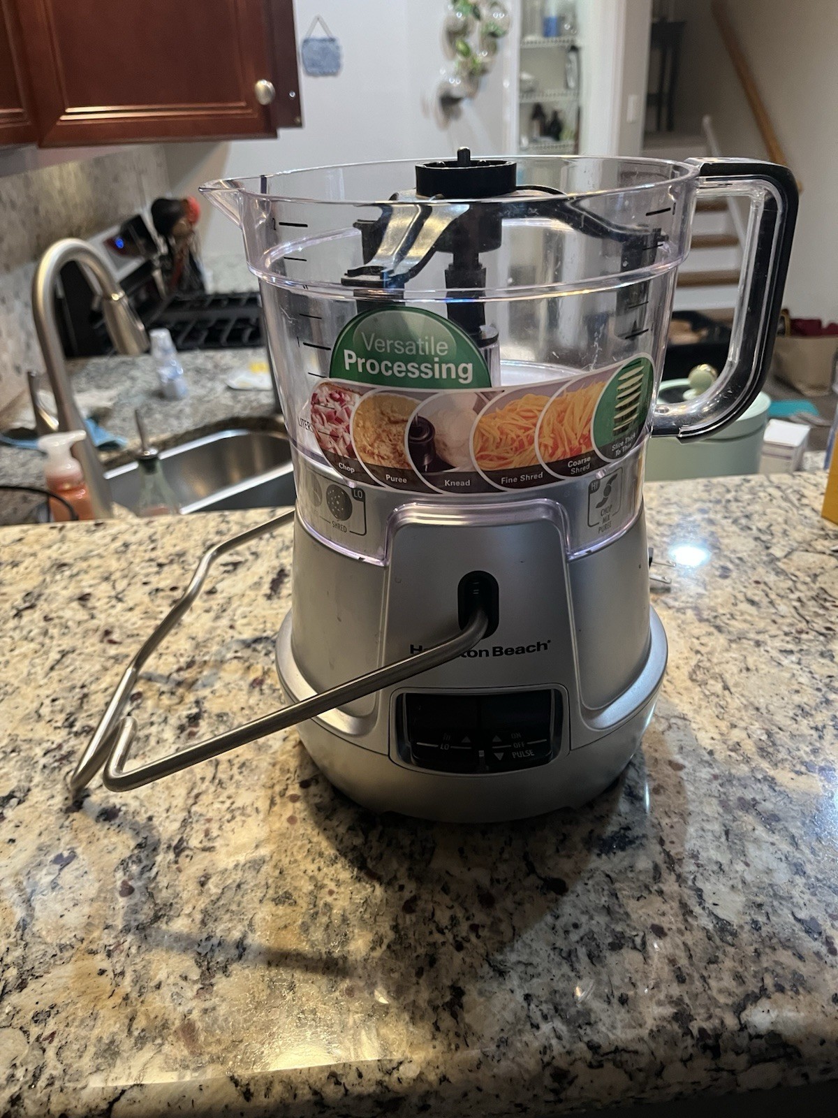 Hamilton Beach Stack & Snap 8-Cup Food Processor (70820)