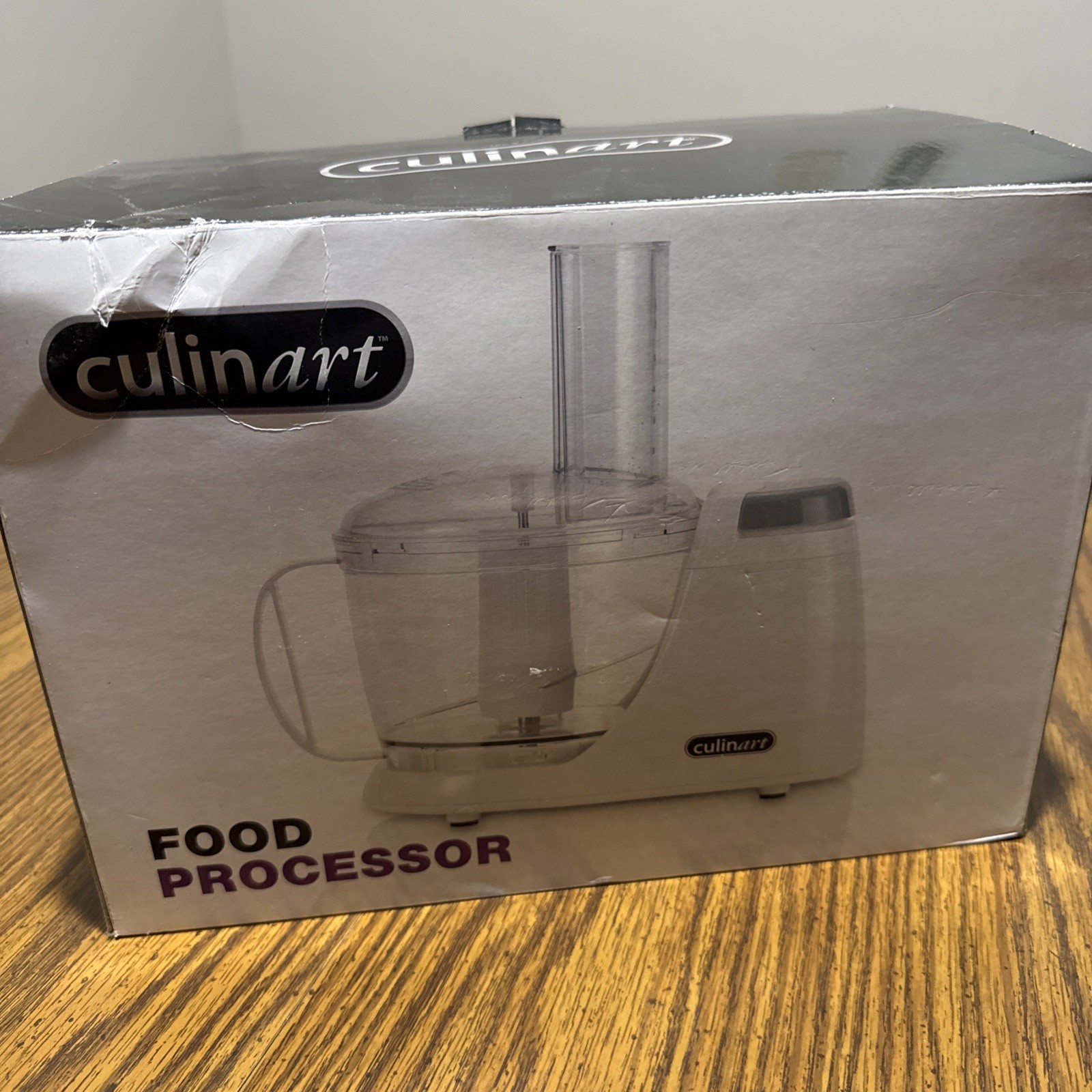 Culinart 24 FL Oz Food Processor -White, 250 Watts. Chop, Slice, Shred, Grind