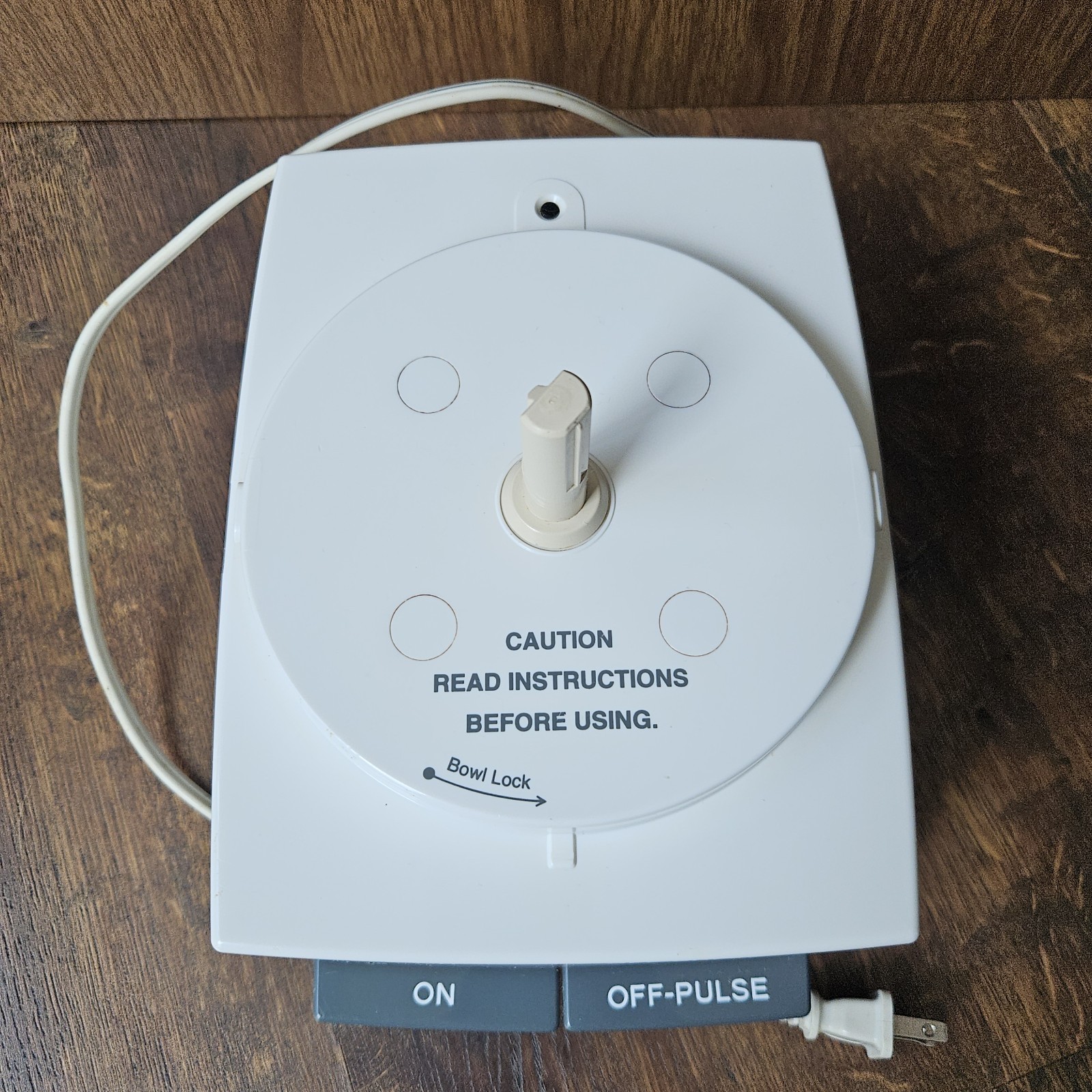Cuisinart Deluxe 11 Food Processor Replacement Motor Base Only For Parts