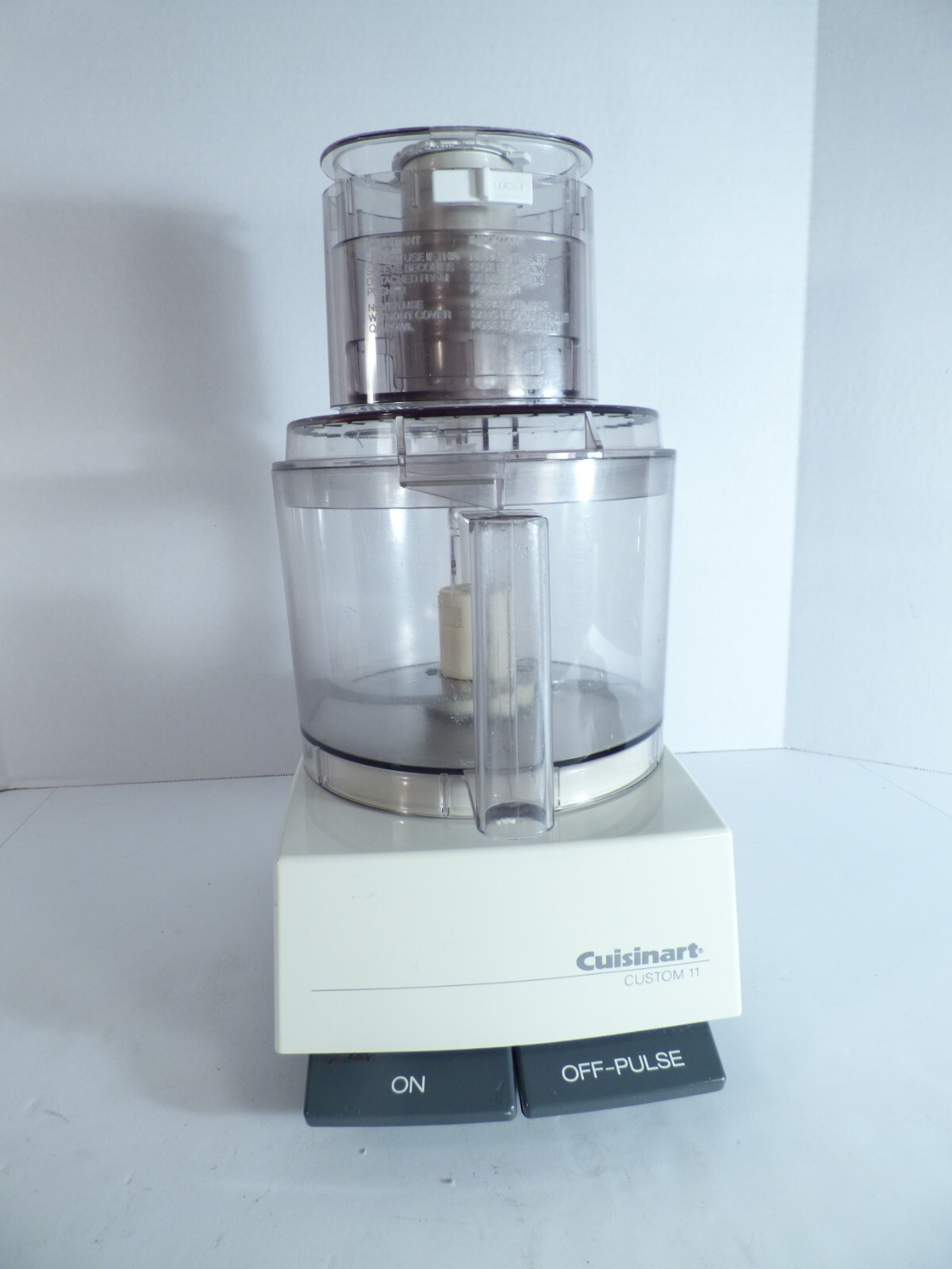 Cuisinart Food Processor Custom 11 w/ Stem Adapter, 2 slicers + Dough & S Blade