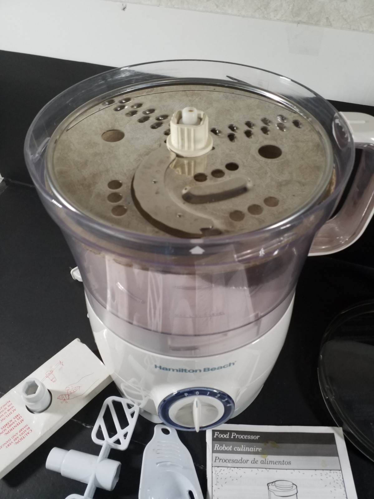 Hamilton Beach Food Processor 70590 FP11 120V Used Works Great CONDITION