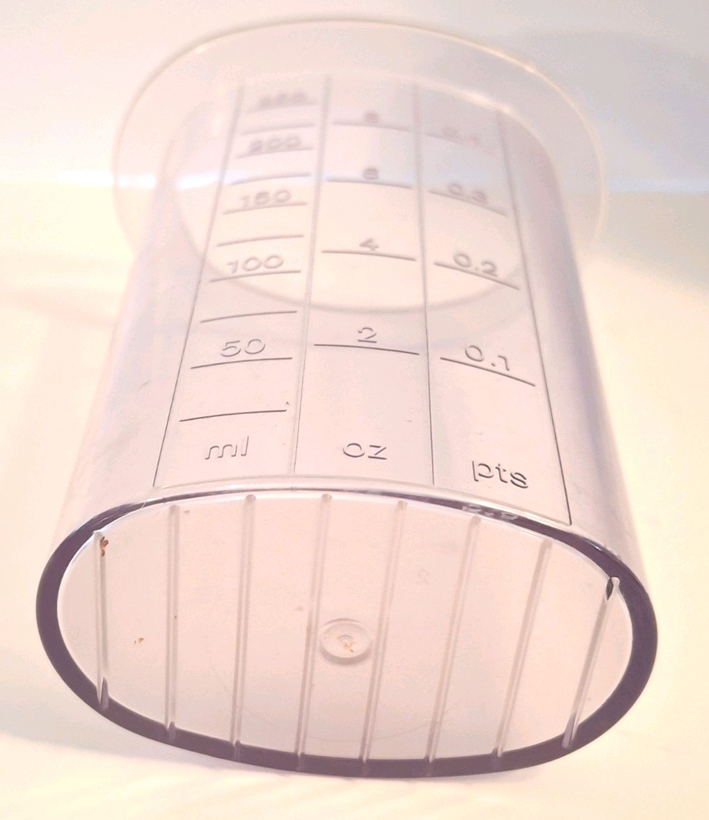 Braun Food Processor Replacement Pusher / Measuring Cup 4243 4258 4259 4261 4262