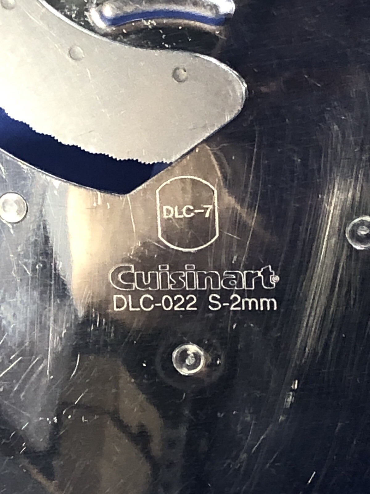 Cuisinart DLC-7 Accessory DLC-022 6-1/8″ Thin Slicing Blade S-2mm Food Processor