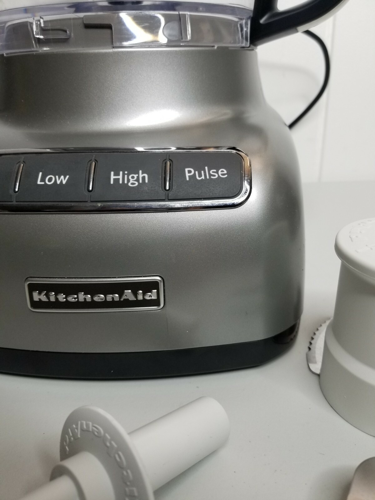 KitchenAid KFP0711CU 7Cup Food Processor w/ Exact Slice System Contour Silver
