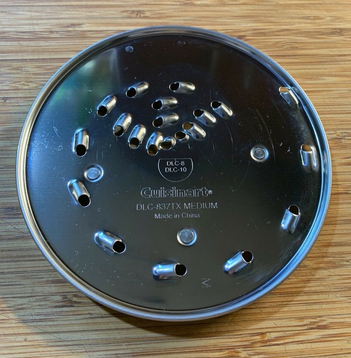 Original Cuisinart DLC837TX Medium Shredding Grater Blade Disc