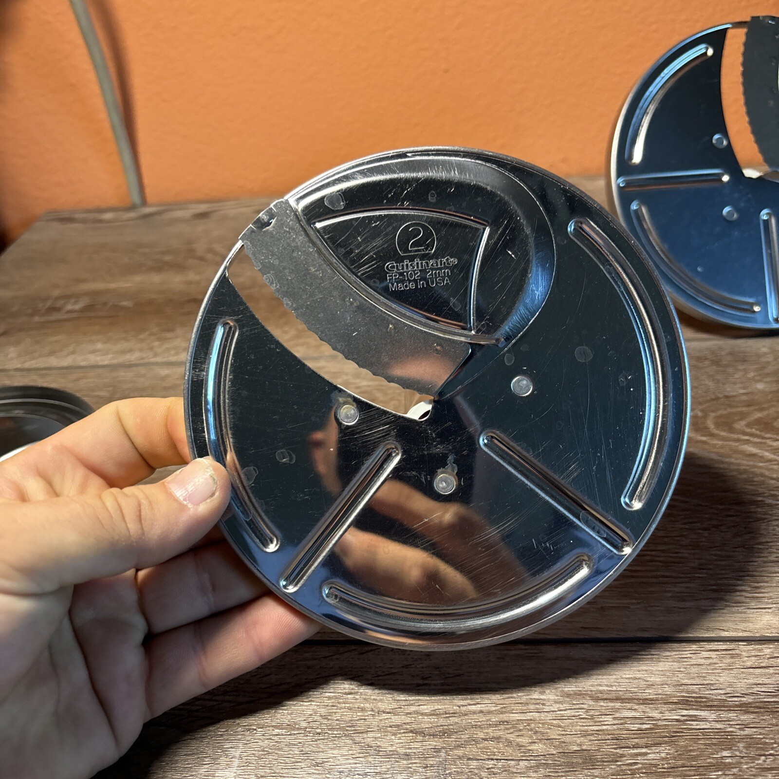 Lot of 3: Cuisinart Food Processor Blades FP-104, FP-102, FP-105