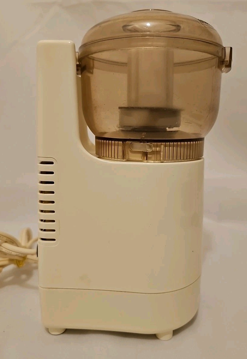 Vintage Sunbeam OSKAR Jr. Chopper Plus Food Processor Model 14131 (Tested Read)