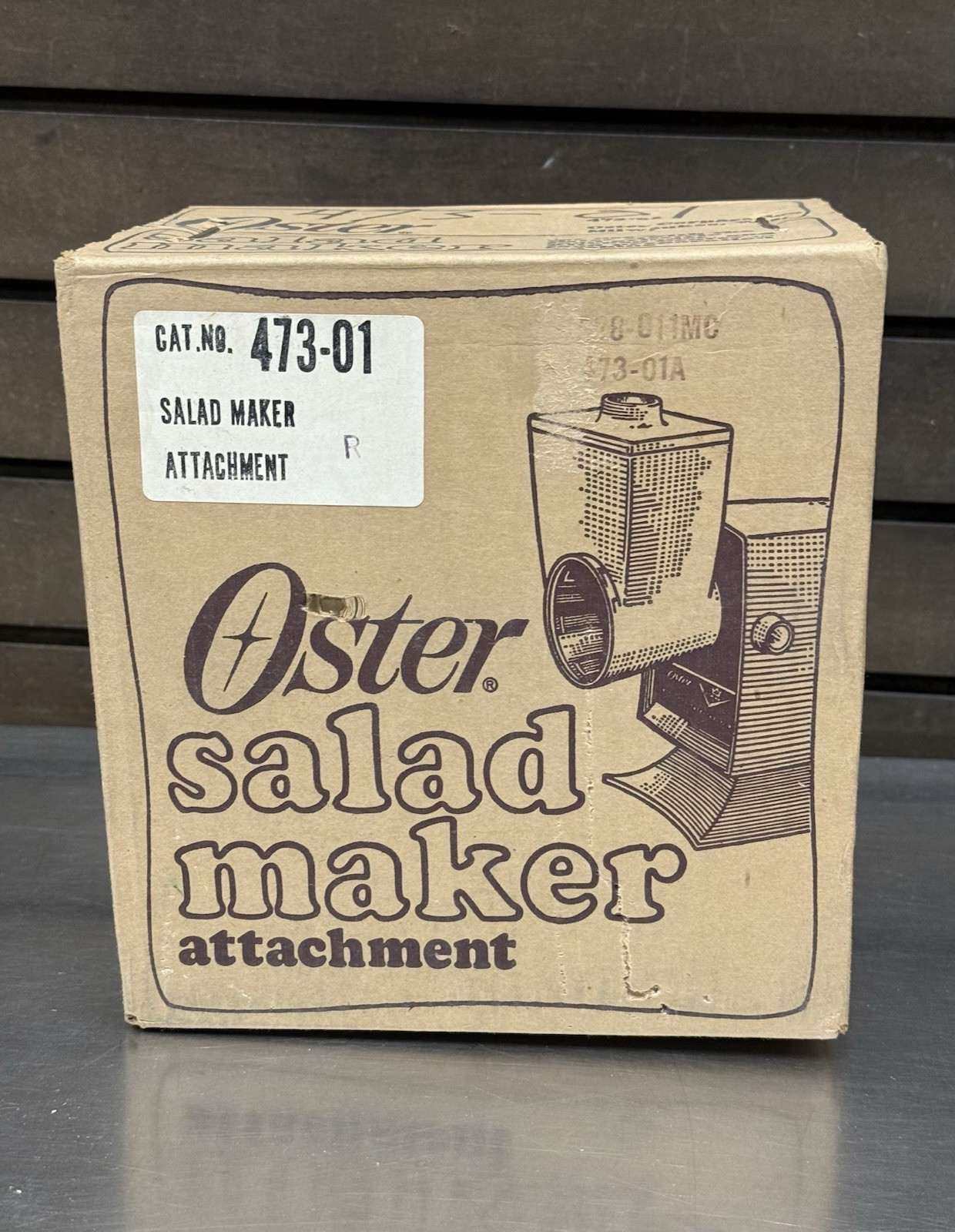 Vintage OSTER Salad Maker Attachment – Cat No. 473-01 New Unopened