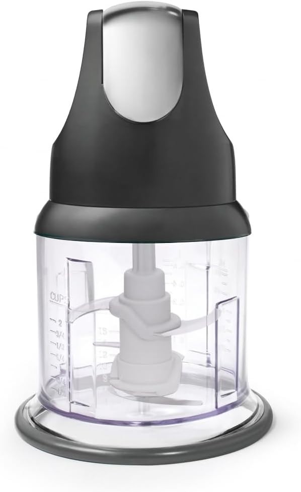 Food Chopper Express Chop, 16-Ounce Bowl for Mincing NJ100WM