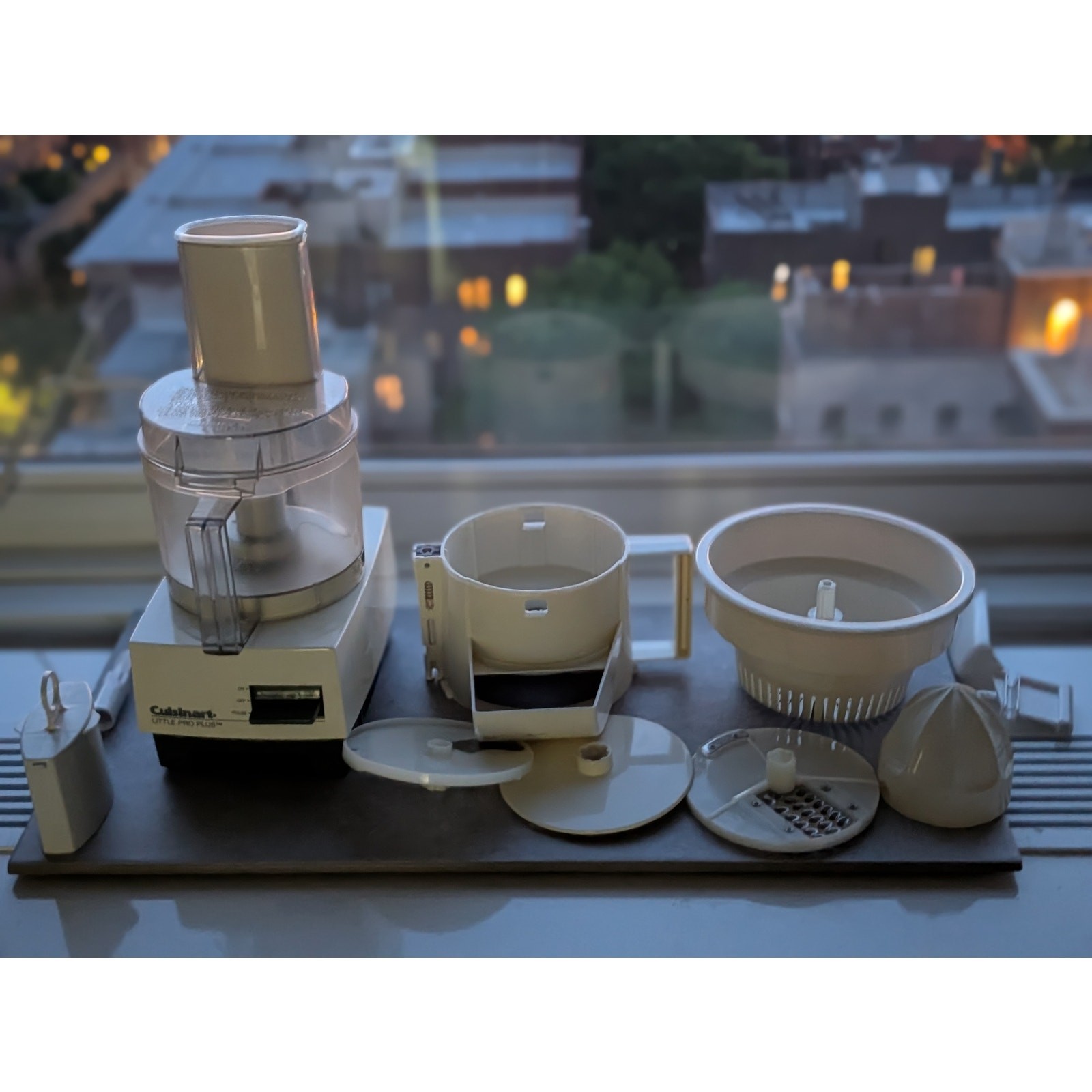 Vintage Food Processor Juicer Cuisinart Little Pro Plus LPP 1994
