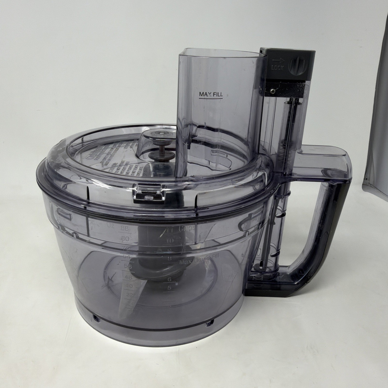 Cuisinart Food Processor Work Bowl & Lid & Blade Parts FP-2GMWB FP-13WBC FP-2LCB