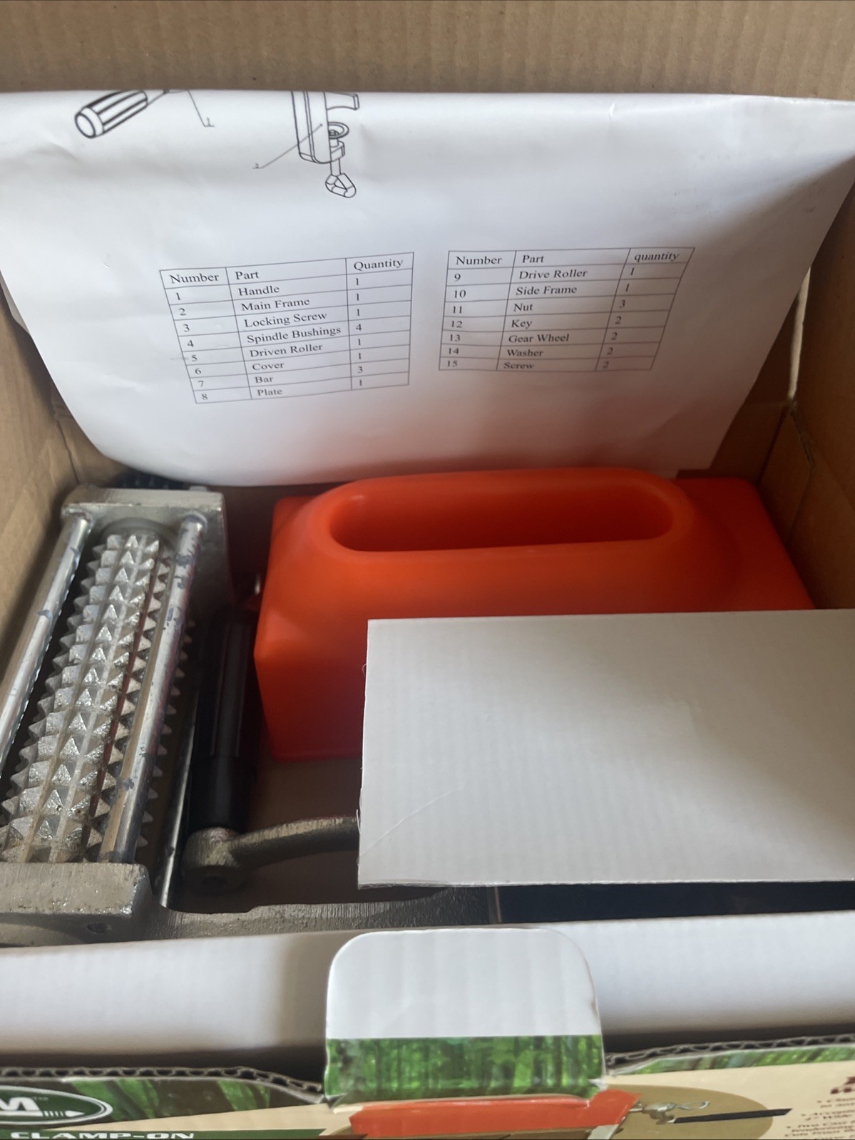 LEM Products Clamp-On Meat Tenderizer (processes 1/2″ thick, 4″ wide) New in Box