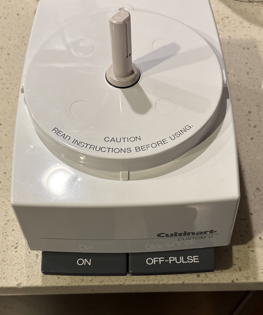 Cuisinart DLC-8M Custom 11 food processor japan Replacement main Base only WORKS