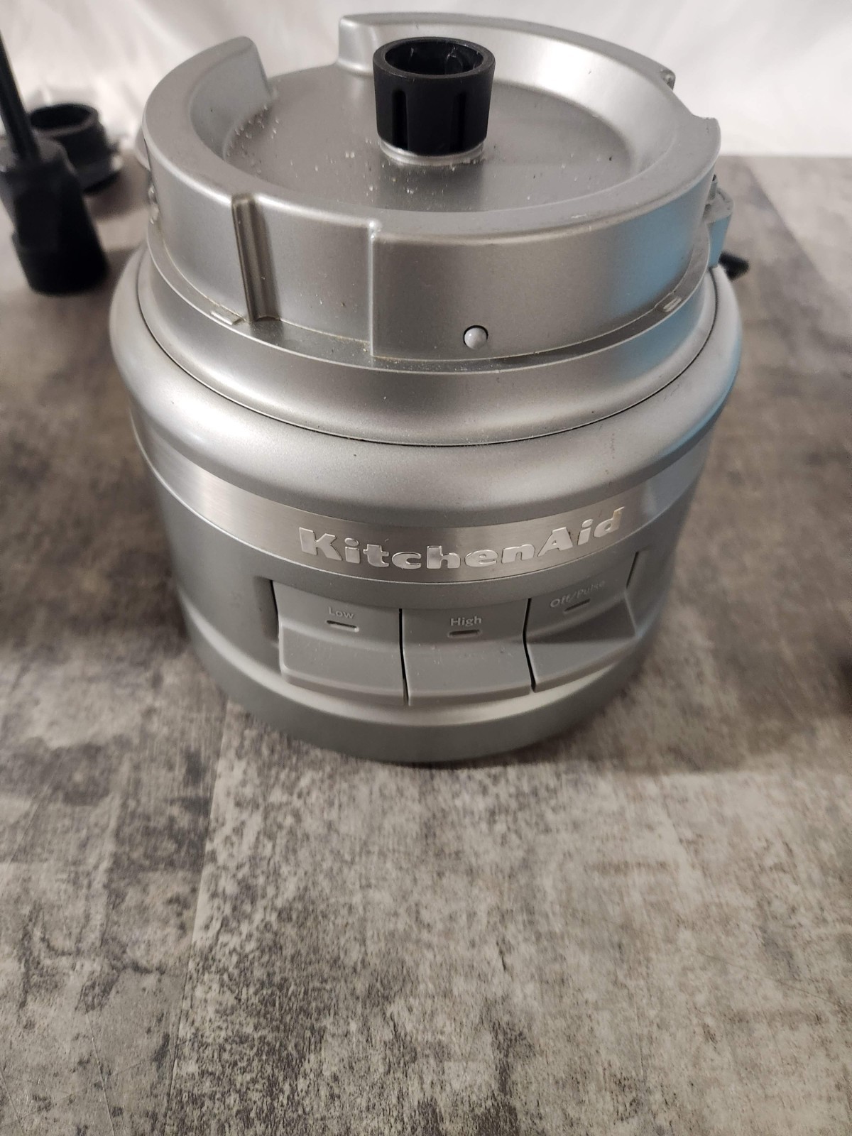 KitchenAid KFP0919CU 9 Cup Plus Food Processor – Contour Silver Motor Base Only