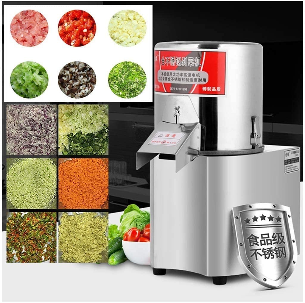 Commercial Food Processor Machine 600W Large Capacity Electric Vegetable Food…