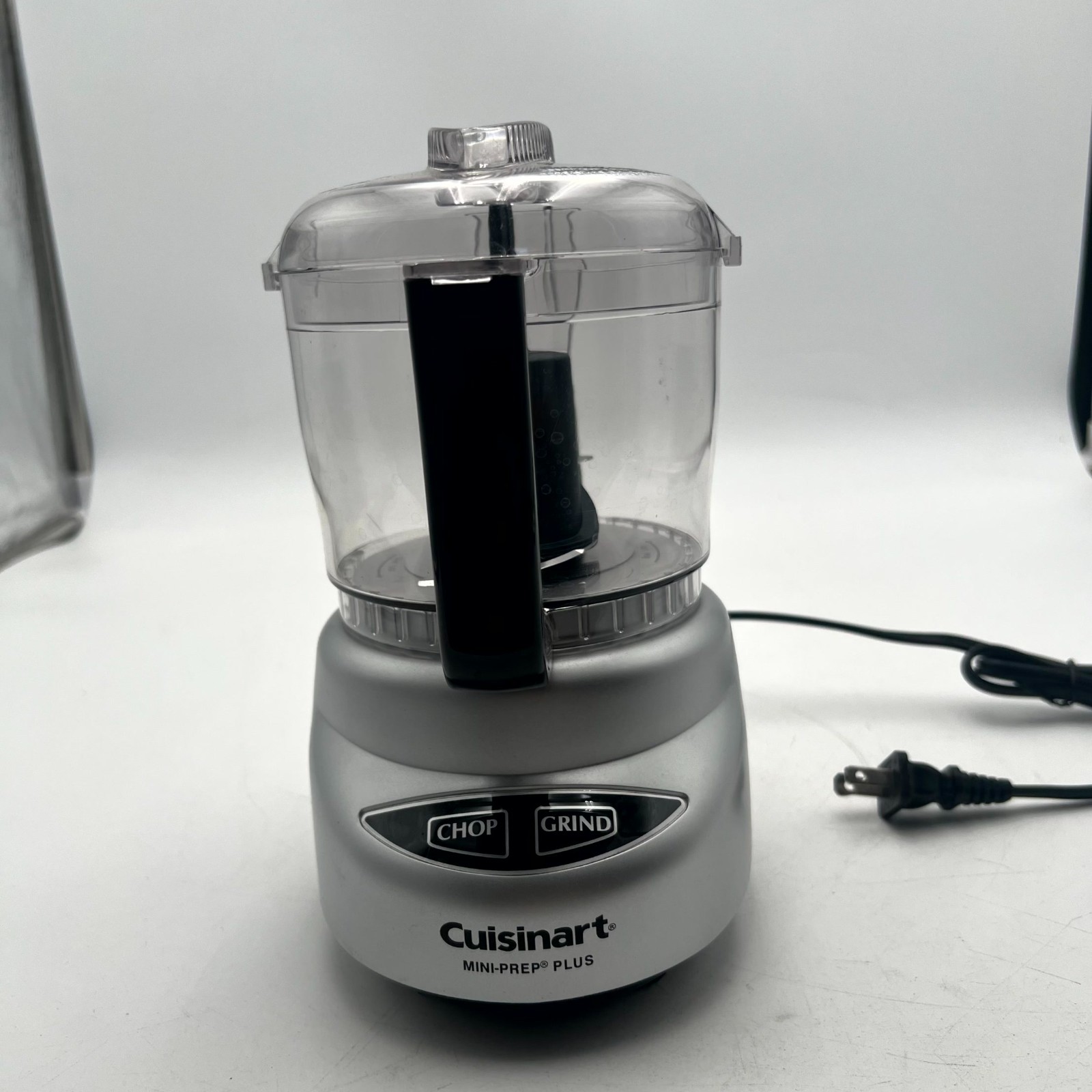 Cuisinart Mini-Prep Plus Food Processor Brushed Chrome Reversible Steel Blade