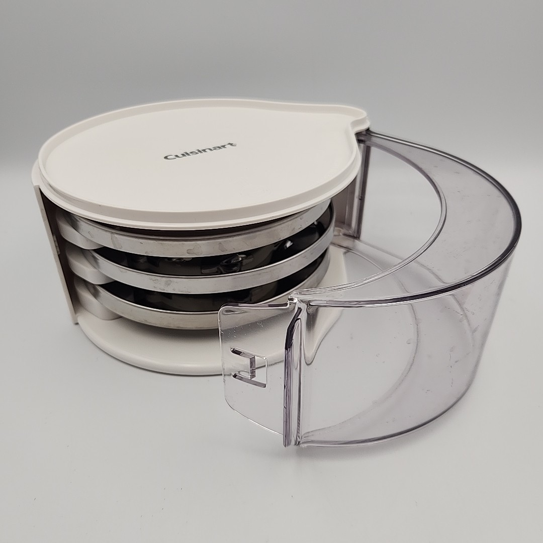 Cuisinart Disc Holder with 3 Discs DLC-DH DLC 844, DLC 833, DLC 837 DLC 8 & 10