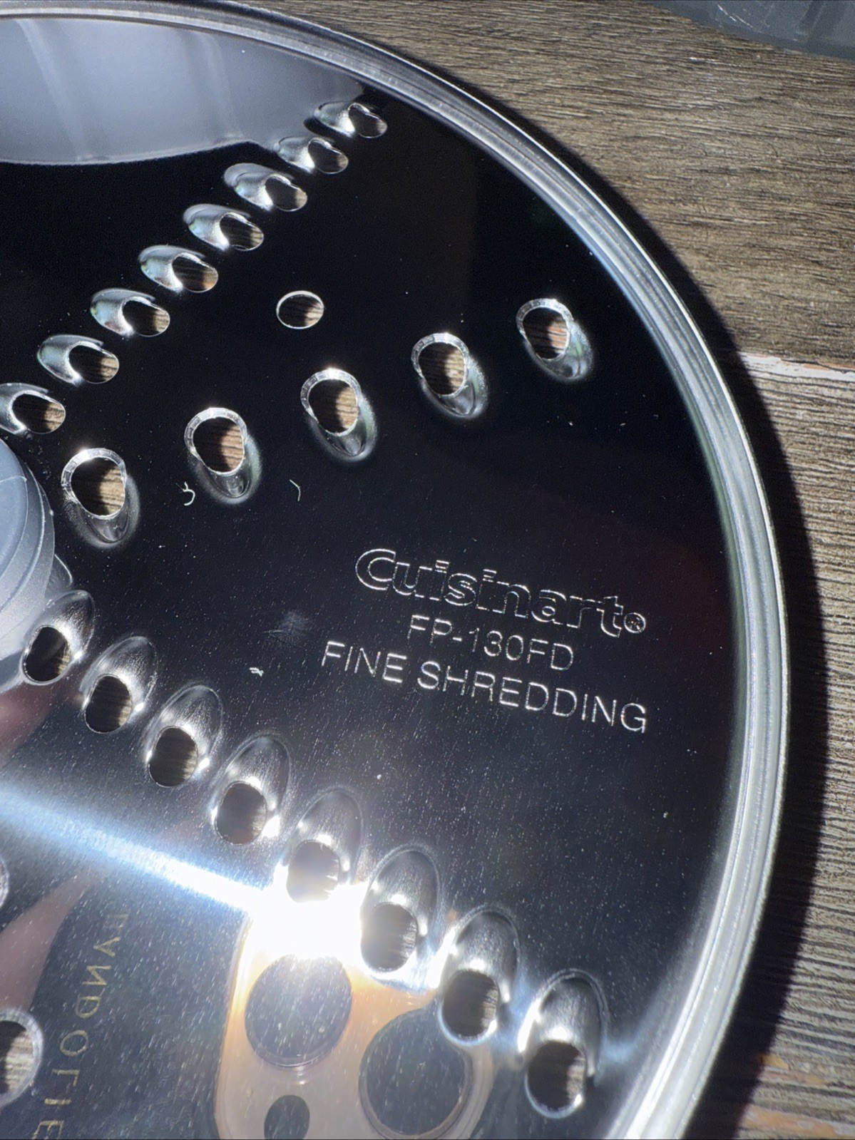 Cuisniart Shredding Disc FP-130FD Replacement Part For Custom Core 13 Cup