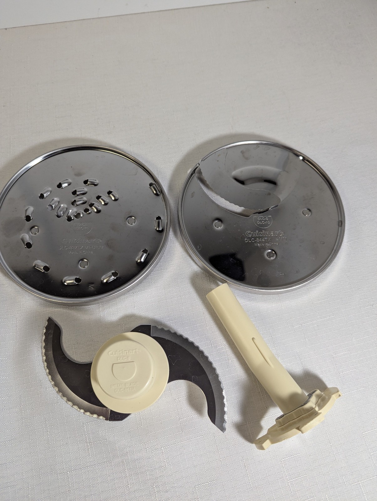 Lot of 4 Cuisinart Food Processor Replacement Parts DLC-8 DLC-10 Custom 11