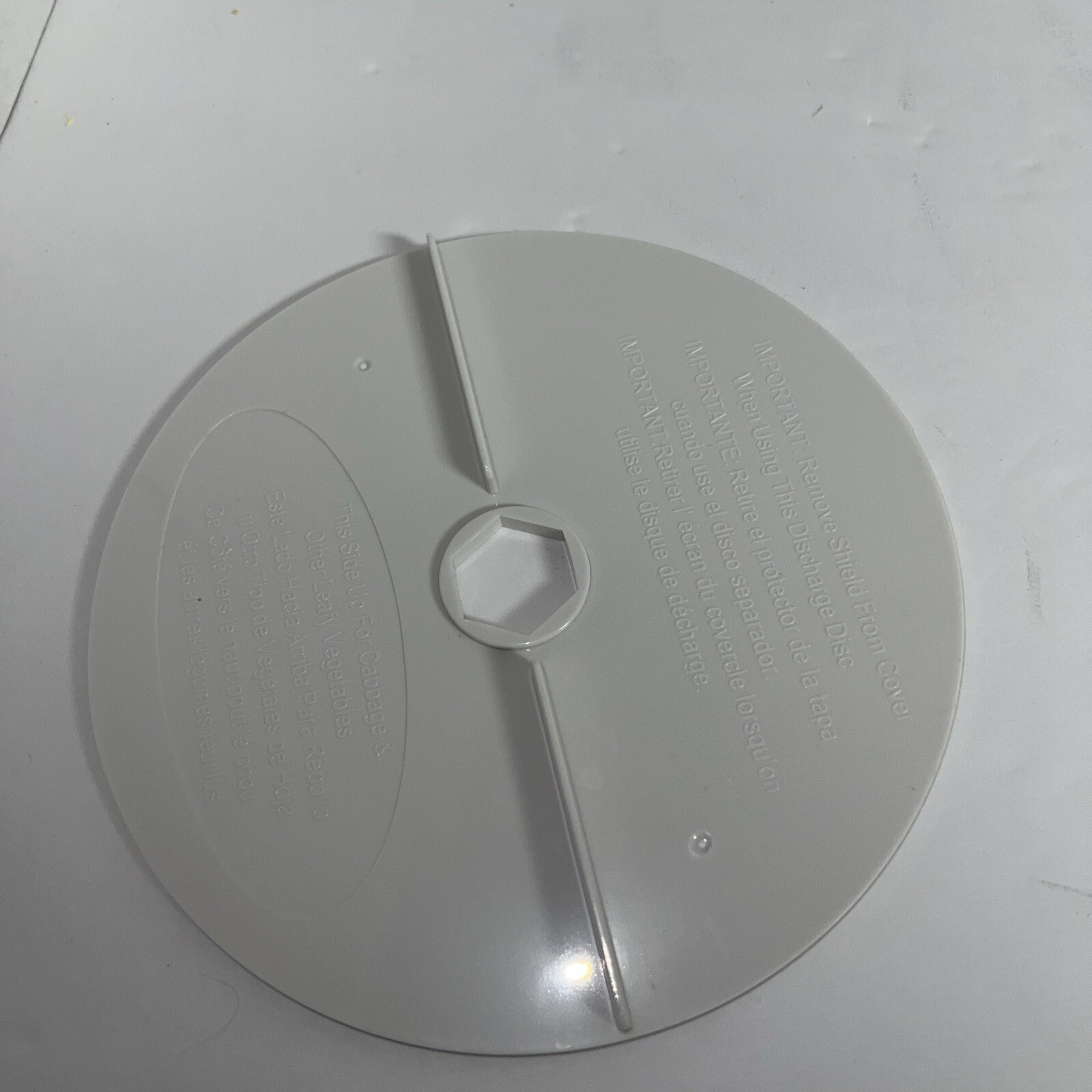 BLACK and DECKER Quick n Easy food processor FP1445 replacement DISK COVER