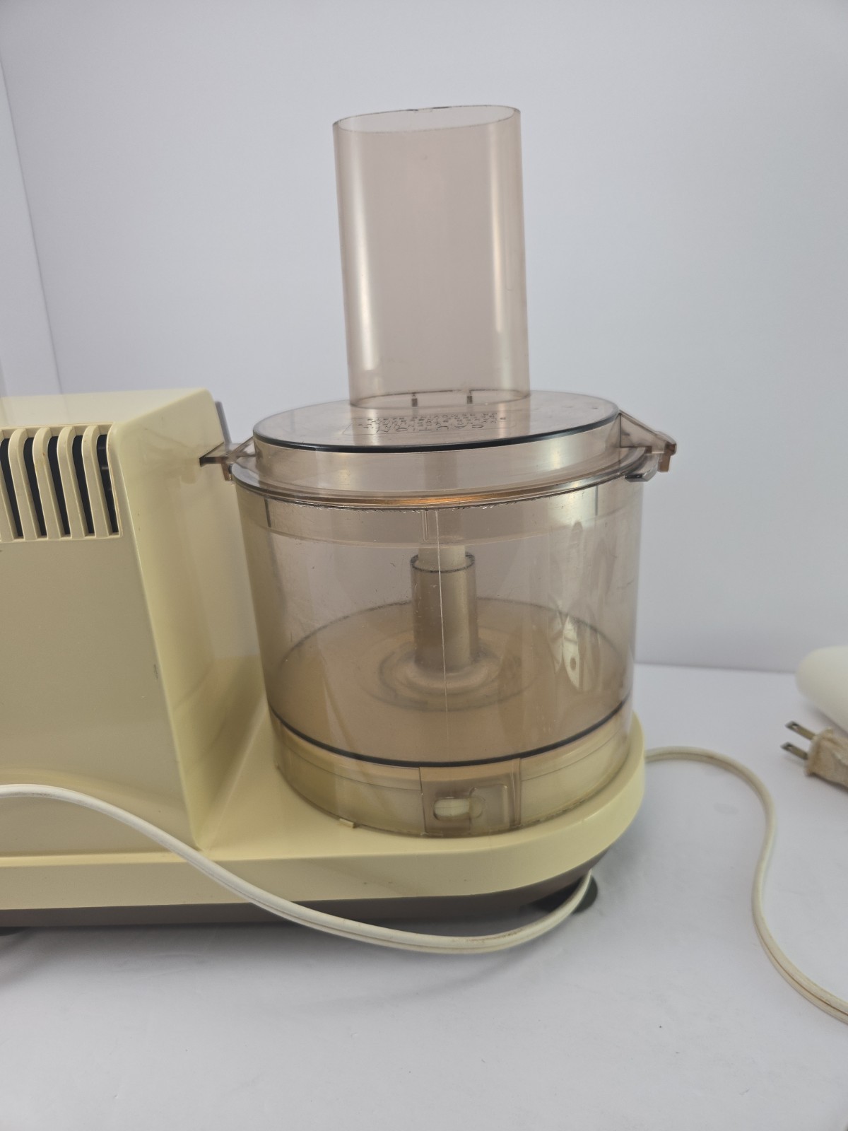 Vintage Sears Counter Craft Food Processor 7 Speed 400.823603 Tested Works