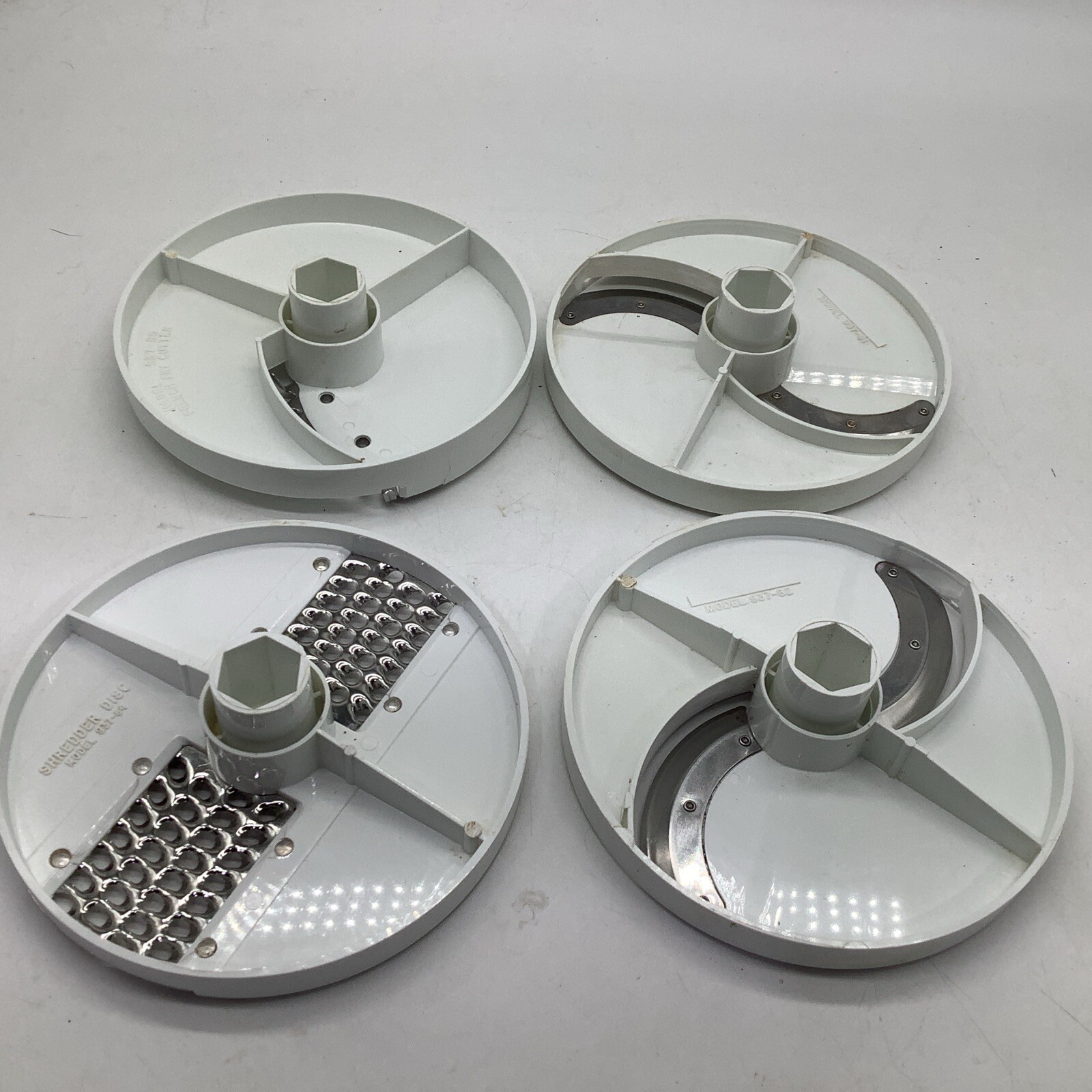 4 REPLACEMENT Cutter Disc Blades Oster Regency Food Processor 937-81,82,84,85